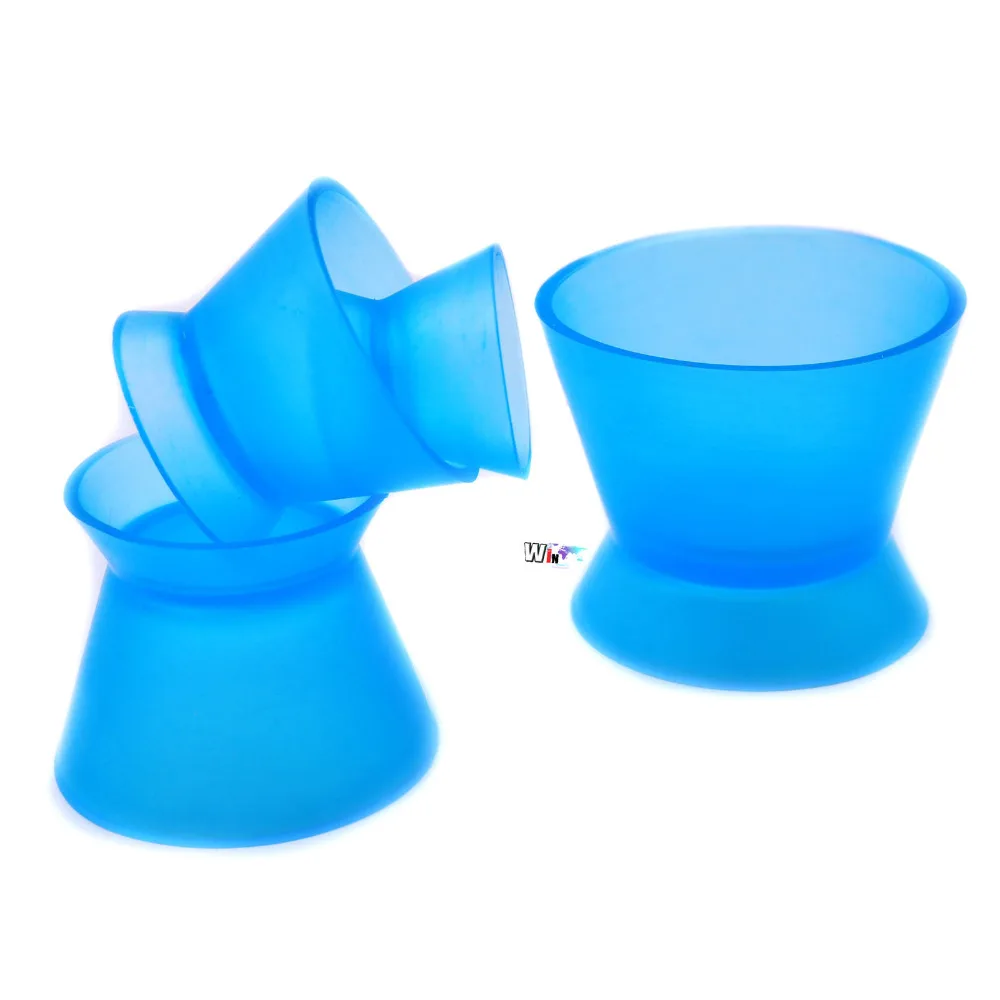 4pcs/set Dental Lab Silicone Mixing Bowl Cup for Dental Clinic