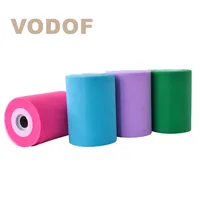 Туту Тюль дисковый ролик ткань День рождения подарок Обёрточная бумага Свадебные украшения ремесел лук VODOF качество 6 дюймов 100 ярдов 30 Цвета - изображение