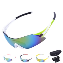 6 Colors Colorful UV400 Lens Rimless Cycling Glasses Women Men Outdoor Sports MTB Bike Bicycle Windproof Sunglasses