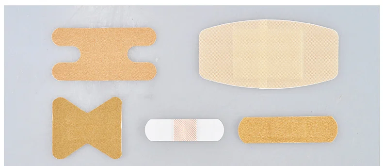100PcsBox Medical Band Aid For Fingertip Joints Large area Breathable Assorted 5 Sizes Band Aid Bandages Set First aid supplies (11)