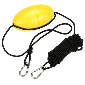 

#8.5m / 28ft 1pc Kayak Drift Anchor Tow Rope Tow Line Long Nylon Rope Stainless Steel Clips Kayak Equipment Kayak Accessories