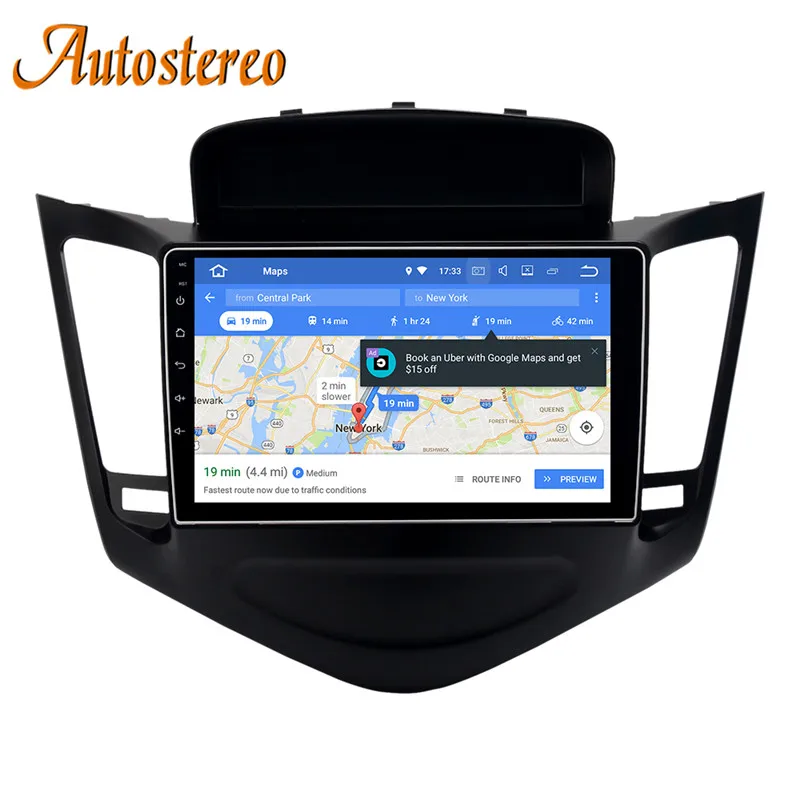 Cheap DSP MAX 64GB Android 9.0 Car GPS Navigation For CHEVROLET CRUZE 2008-2012 head unit multimedia player radio tape recorder IPS 7