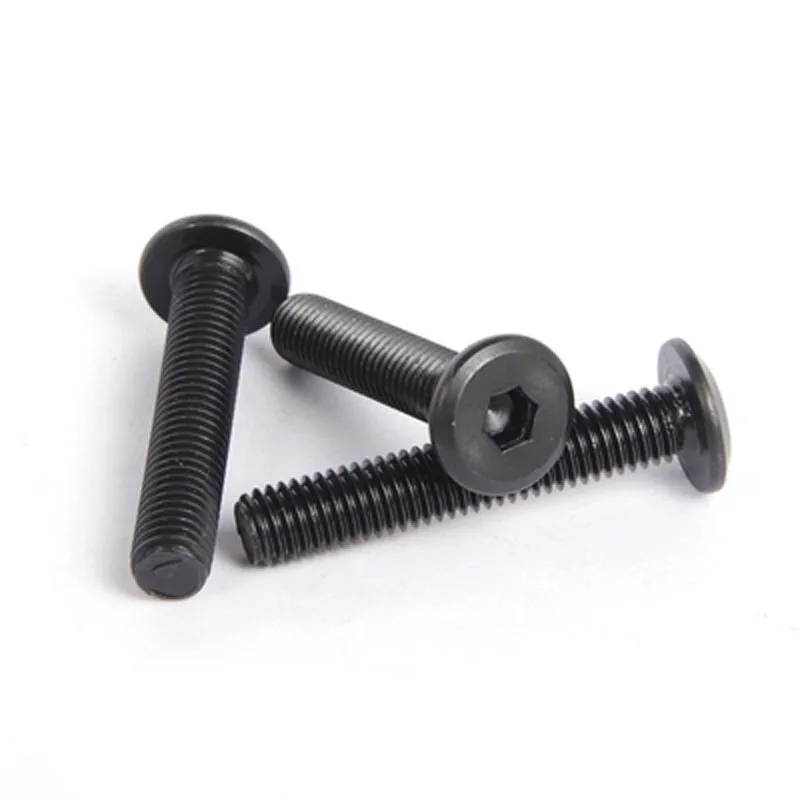 M8 Hex socket Screw Flat Hypotenuse Furniture Screw Allen Inclined head