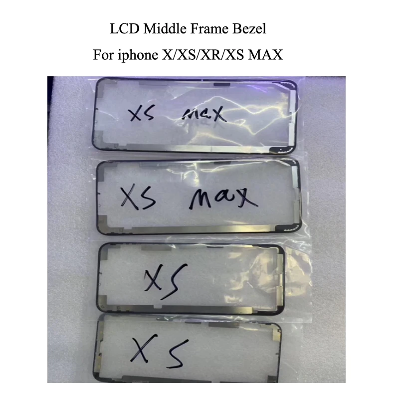 

2pcs/lot Lcd Middle Frame Bezel For Apple iPhone Xs/Xs Max/XR/X replacement repair mobile phone refurbished