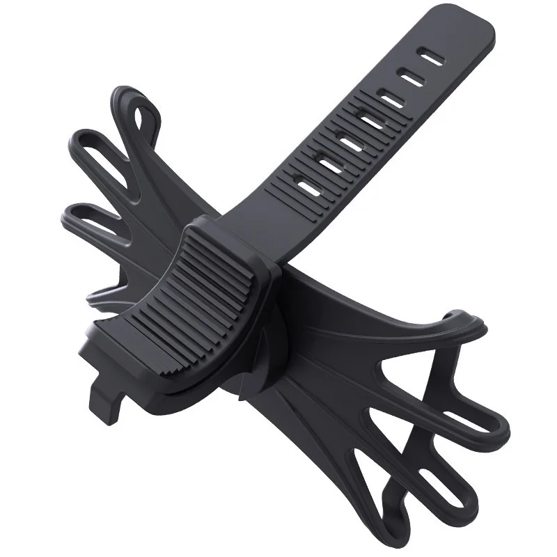 

Bicycle Mobile Phone Holder Silicone 360 Degree Rotating Stable Handlebar Mount KH889
