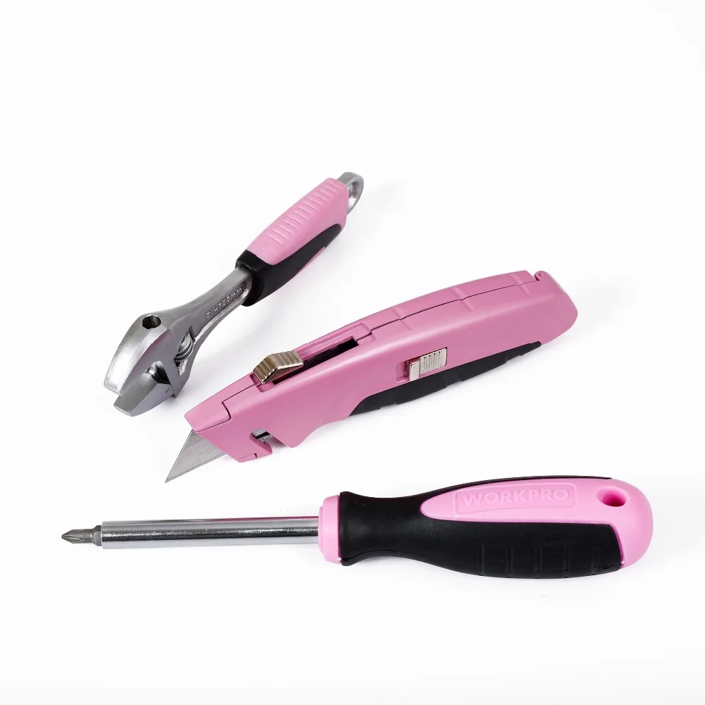 WORKPRO 103-piece Pink Lady Tool Set Direct From Factory Free Shipping