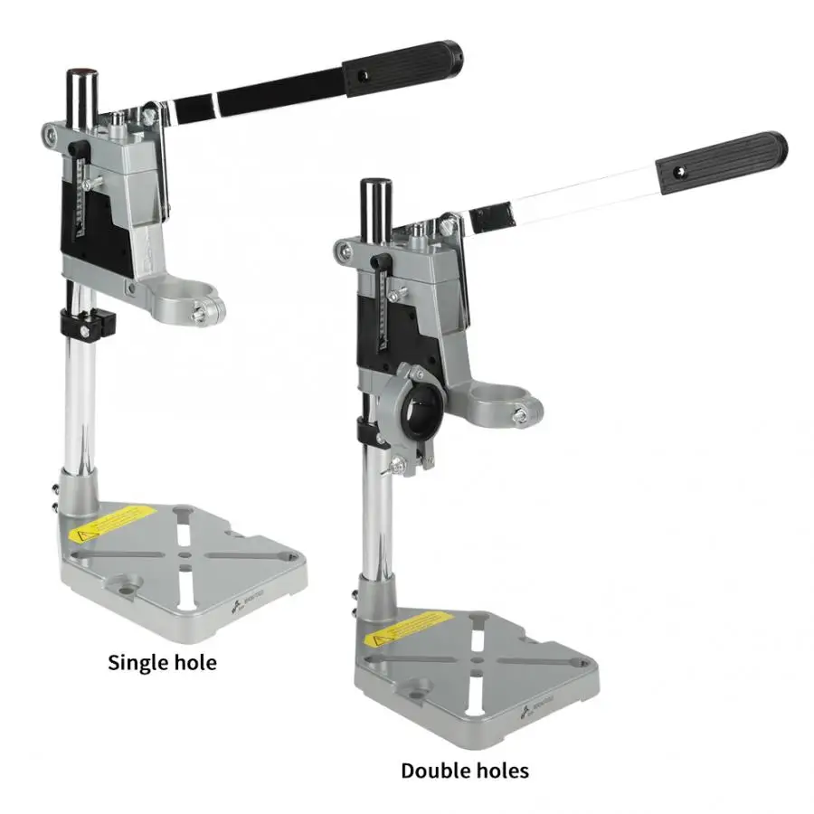 Зажимная дрель, пресс-подставка, верстак, инструмент для ремонта, сверление, алюминиевая основа, столб, пьедестал, зажим 1, 2 инструмент для сверления отверстий фиксирующий кронштейн