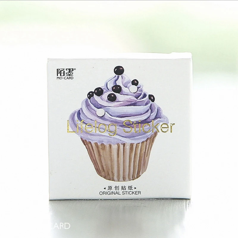 

45 pcs/lot Birthday Cake mini paper sticker decoration DIY ablum diary scrapbooking label sticker kawaii stationery