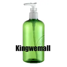 300 шт./лот 220 мл ПЭТ пластиковый лосьон-крем флакон с распылителем высококачественная косметическая упаковка зеленого цвета