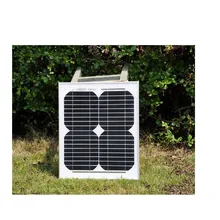 China Factory Price 12v 10w Monocrystalline Solar Panel Module For Camping Mini Painel Solar Battery Charger Fotovoltaica