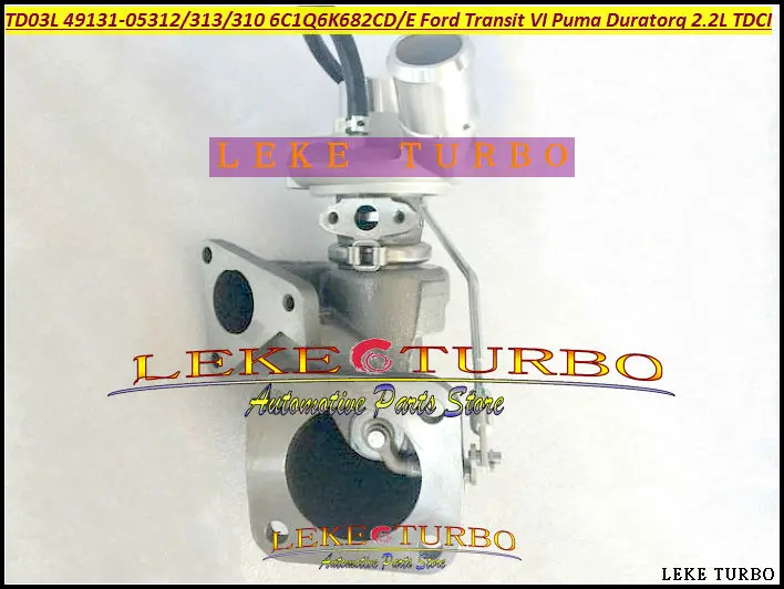 TD03 49131-05313 49131-05312 49131-05310 6C1Q6K682CD 6C1Q6K682CE Turbo Turbocharger For Ford Transit VI 2006-Puma Duratorq 2.2L TDCI 2.4TDCI (3)