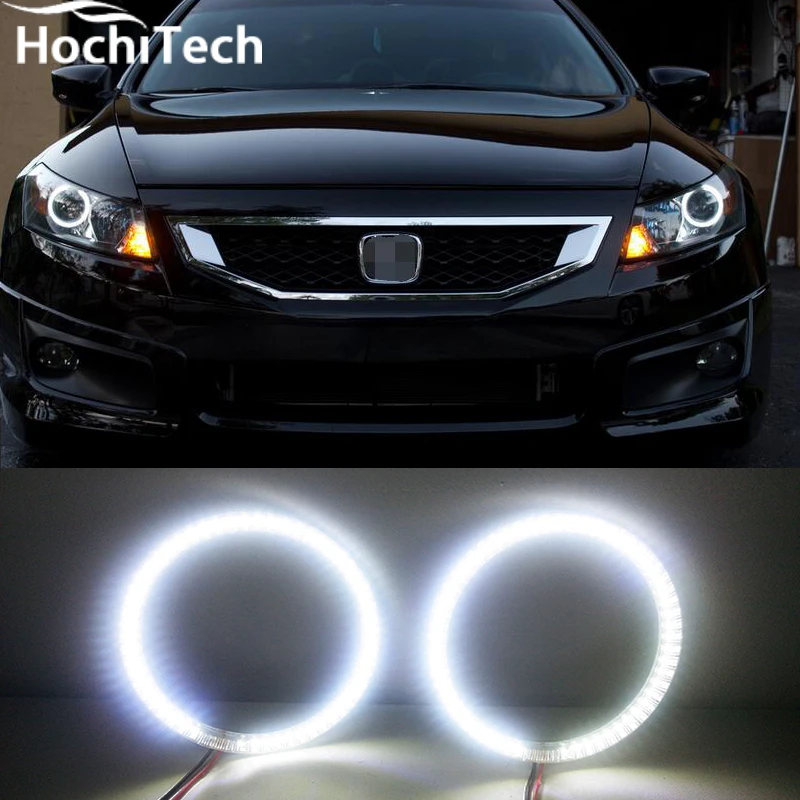 Ультра яркий SMD белый светодиодный ангельские глазки 1600LM 12V halo ring kit для Honda Accord coupe