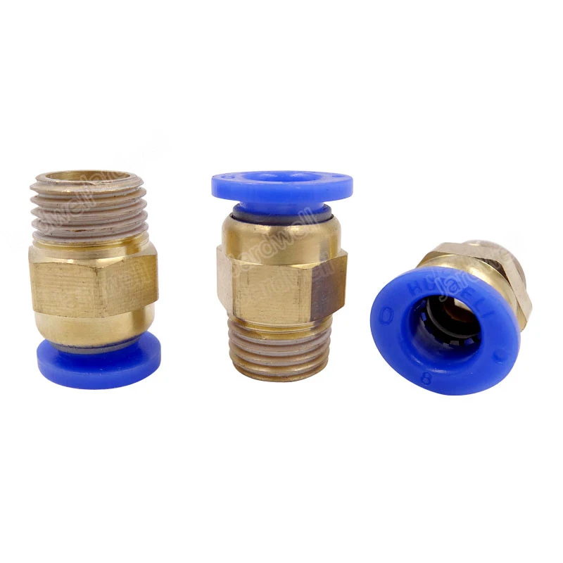 

thread M5 to Tube 8mm 6mm Straight Push in Fitting Pneumatic Push to Connect Air pipe