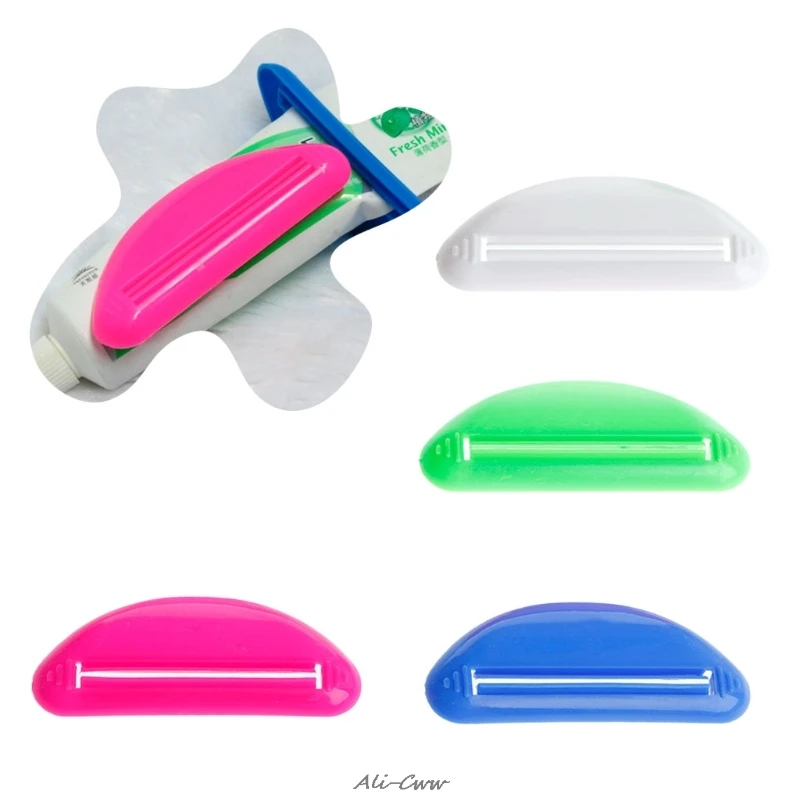 

Toothpaste Dispenser Squeezer Sealing Clip Tube Squeezer Toothpaste Dispenser Holder Bathroom cosmetic cleanser Squeezer Tool