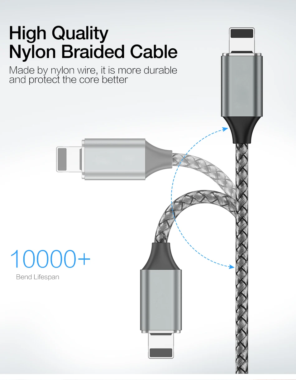 Магнитный usb-кабель для IPhone 8, 7 Plus, Магнитный зарядный usb-кабель, магнитный кабель Micro USB Type-C для Xiaomi, Huawei, Android