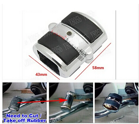 

Gear Shift Cover Pedal For Honda Shadow Spirit Sabre Aero ACE Steed VLX 400 600 1100 DLX VTX1300 1800 Magna VF 250