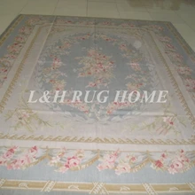 12,05 'x18. 6' французские ковры aubusson Европейский abusson ручная переплетение ковер