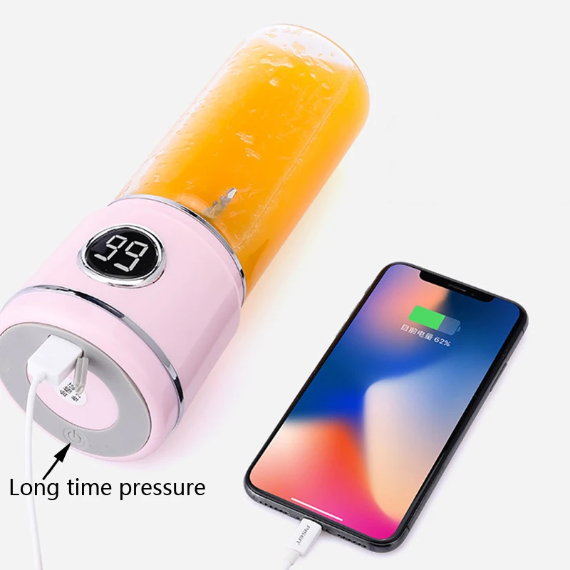 Новый Портативный электрическая соковыжималка Кубок Блендер Бутылка USB