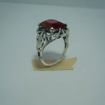 

Free shipping DIY customizable classic palace restoring ancient ways is silver ring for women fashionable ring