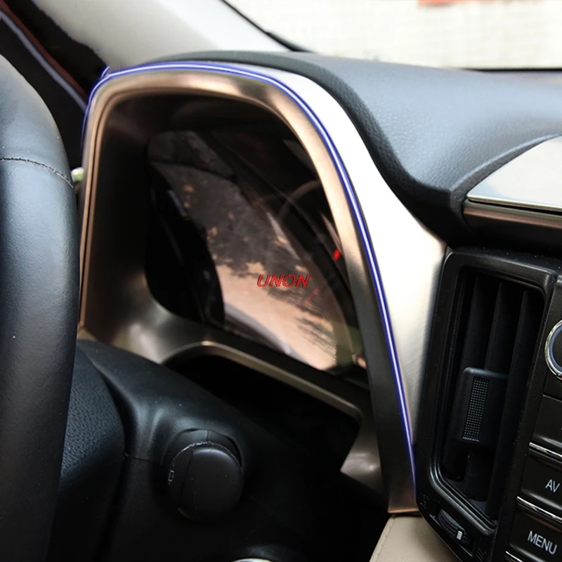 

Interior dashboard console Decoration Trims Stickers for toyota RAV4 2014 2016 2017 2018 2019 Accessories