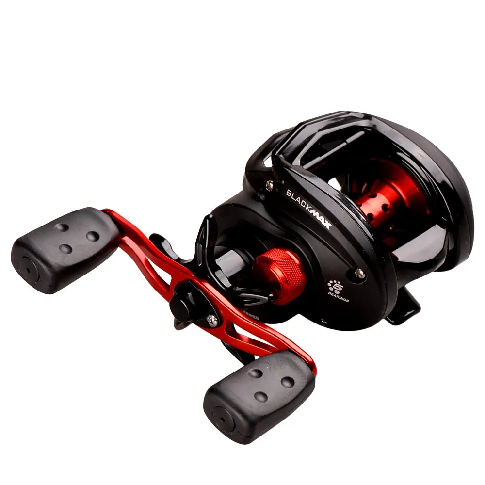 Original Abu Garcia BMAX3 Baitcasting Fishing Reel 4+1BB 6.4:1 Max Drag 8kg Lure Fishing Reel Carretilha Moulinet Wheel Pecha