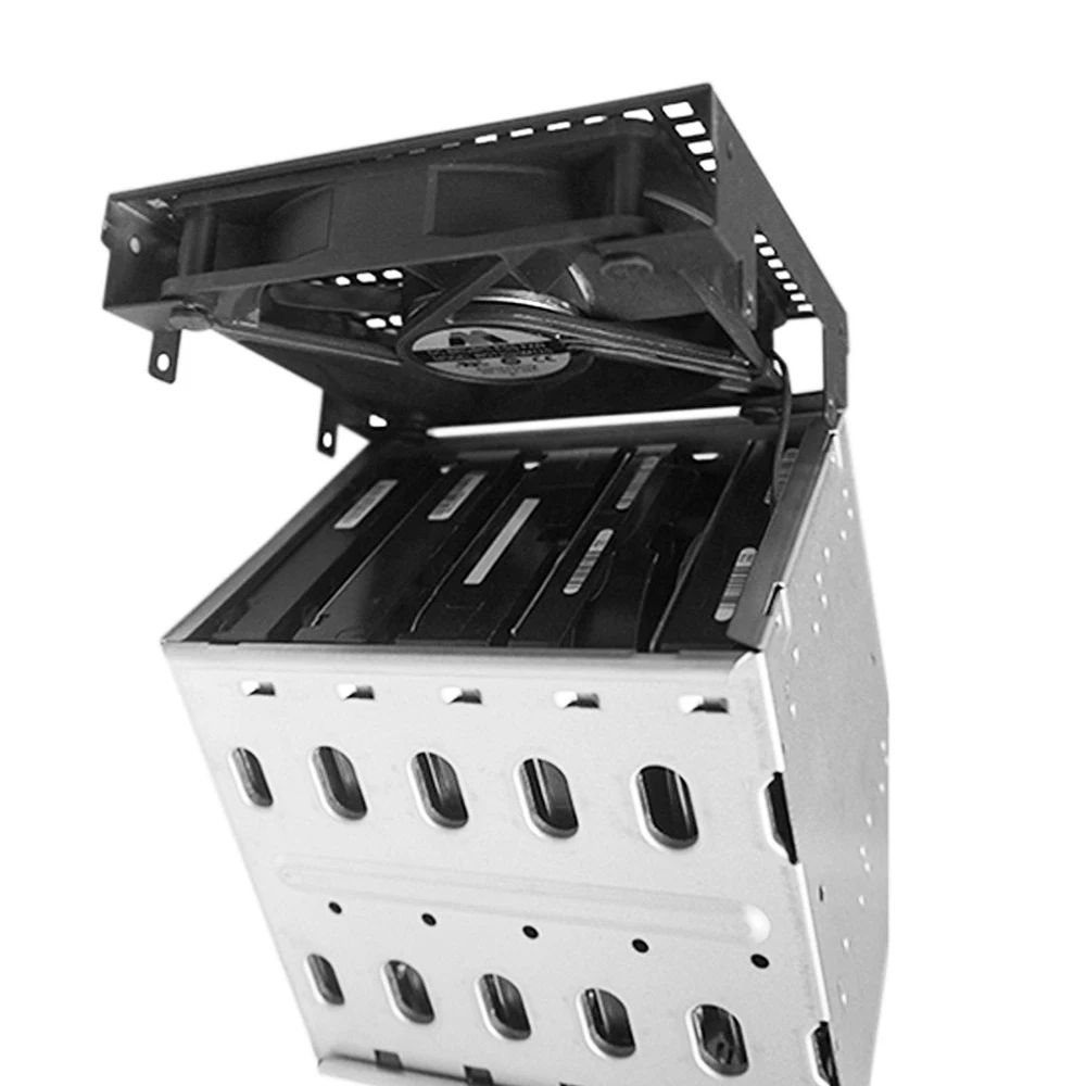 Оптовые поставки 5 25 &quotв 5x3 5&quot SATA SAS HDD клетка лоток для жесткого диска адаптер Caddy