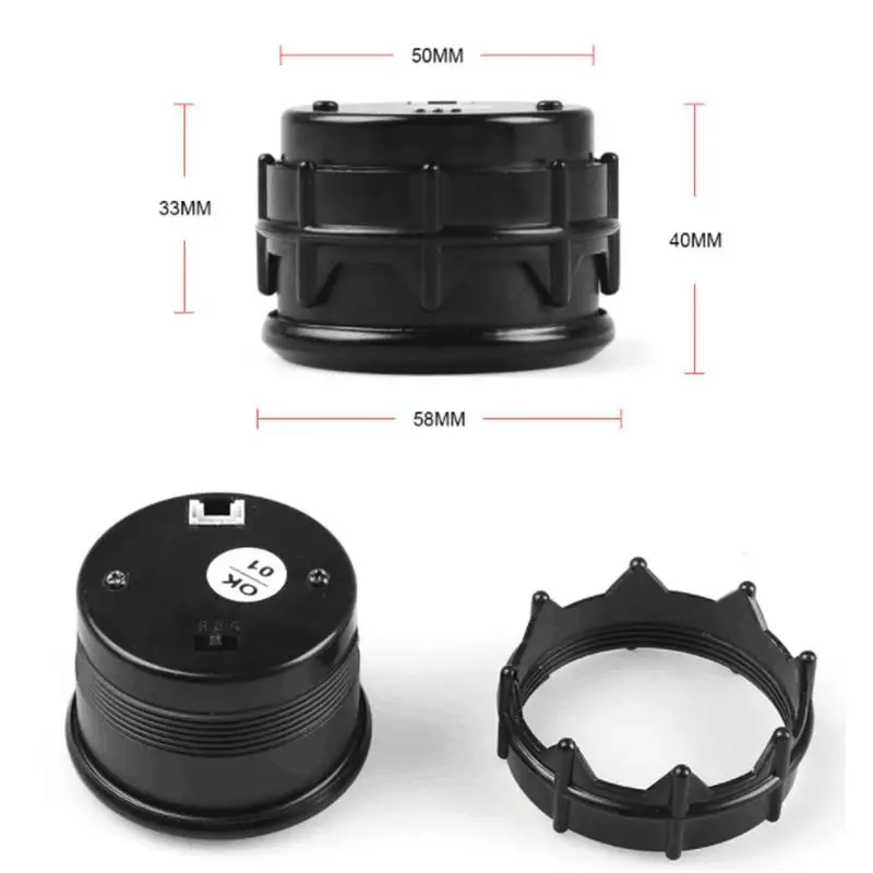 2 ''52 мм наддув/температура воды/Температура масла/Вольт/Тахометр/давление масла/Воздушный расход топлива/Вакуумный датчик черный цвет Цифровой синий датчик светодиода