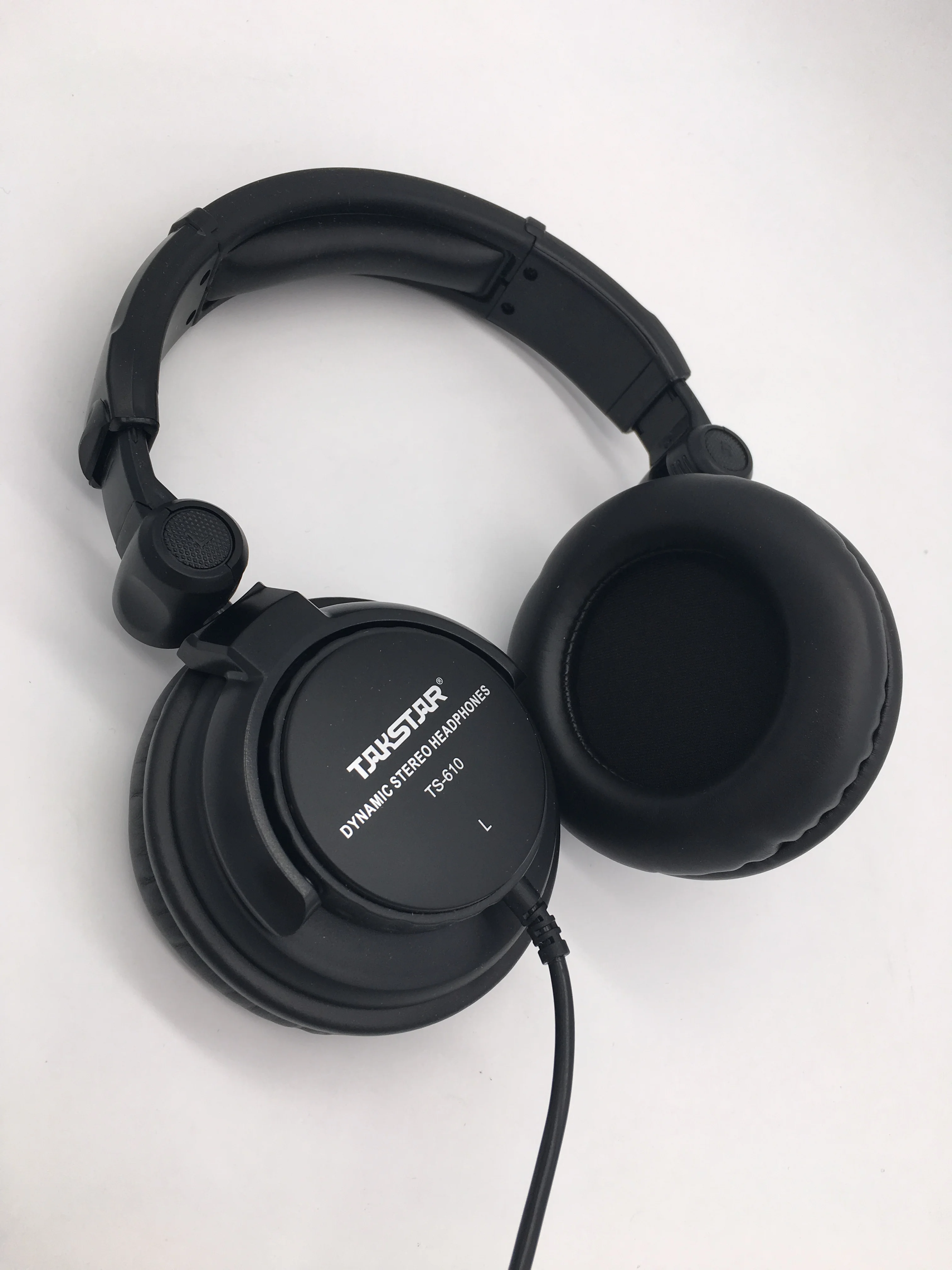 Takstar TS-610 закрытые динамические стереонаушники Регулируемое оголовье для DJ, микширование звука, студийный мониторинг записи