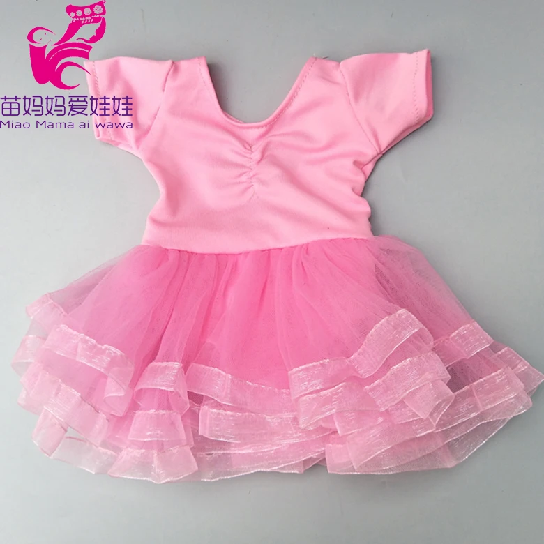 doll dress fit for 43cm reborn baby doll dress and 18 inch american doll clothes wear