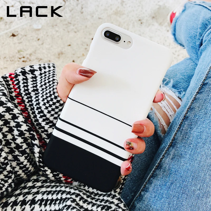 Чехол для телефона LACK Zebra полосатая задняя крышка iphone XS Max X XR 8 7 6 S Plus 5 5S SE модные