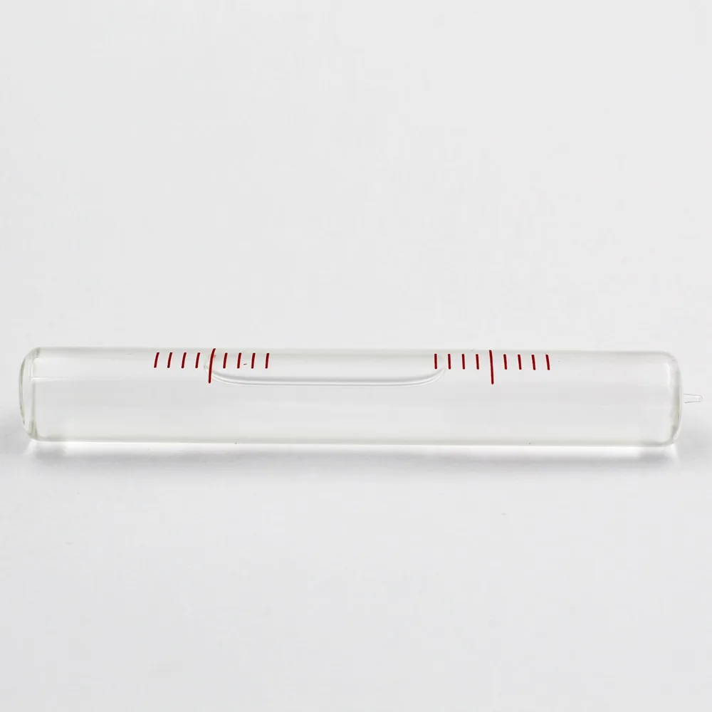 QASE 고정밀 유리 수평계 버블 정확도 0.02mm/m 직경 12mm 13mm 14mm