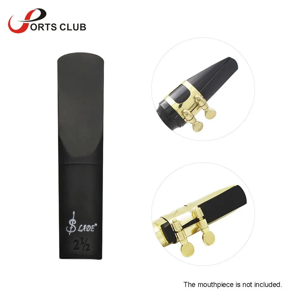 

Saxophone Reed Strength 2.5 ABS Reed for Alto Eb Saxophone Sax Accessory 4 Colors for Option
