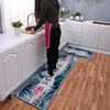 Tapis de cuisine dessin animé imprimé facile nettoyage toilette Tapete porche couloir chambre salon antidérapant imperméable sol paillasson ► Photo 3/6