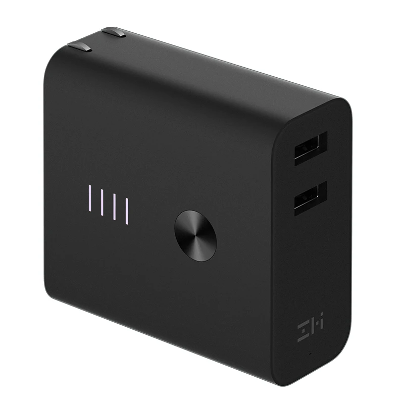 Портативное зарядное устройство Xiaomi ZMI 2 в 1 6500 мАч быстрая зарядка 3 0 FCP