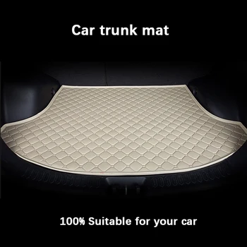 

car trunk mats for HUMMER ALL model H2 H3 car styling auto accessories car Stickers carpet Custom Cargo Liner
