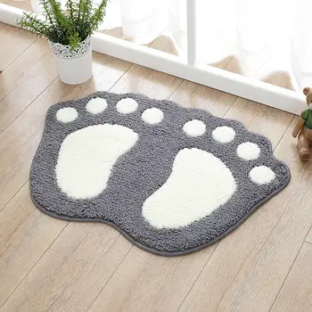 

Lovely Feet mat Non-slip Water Absorption Floor Carpet For Bedroom Entrance Living Room Rugs Bath Mats Thickened Kitchen Doormat