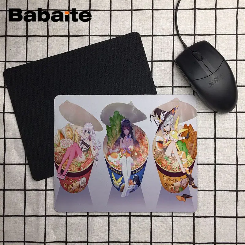 Babaite высокое качество Honkai влияние индивидуальные Мышь колодки ноутбук аниме Мышь коврик Размеры для 180x220x2 мм и 250x290x2 мм