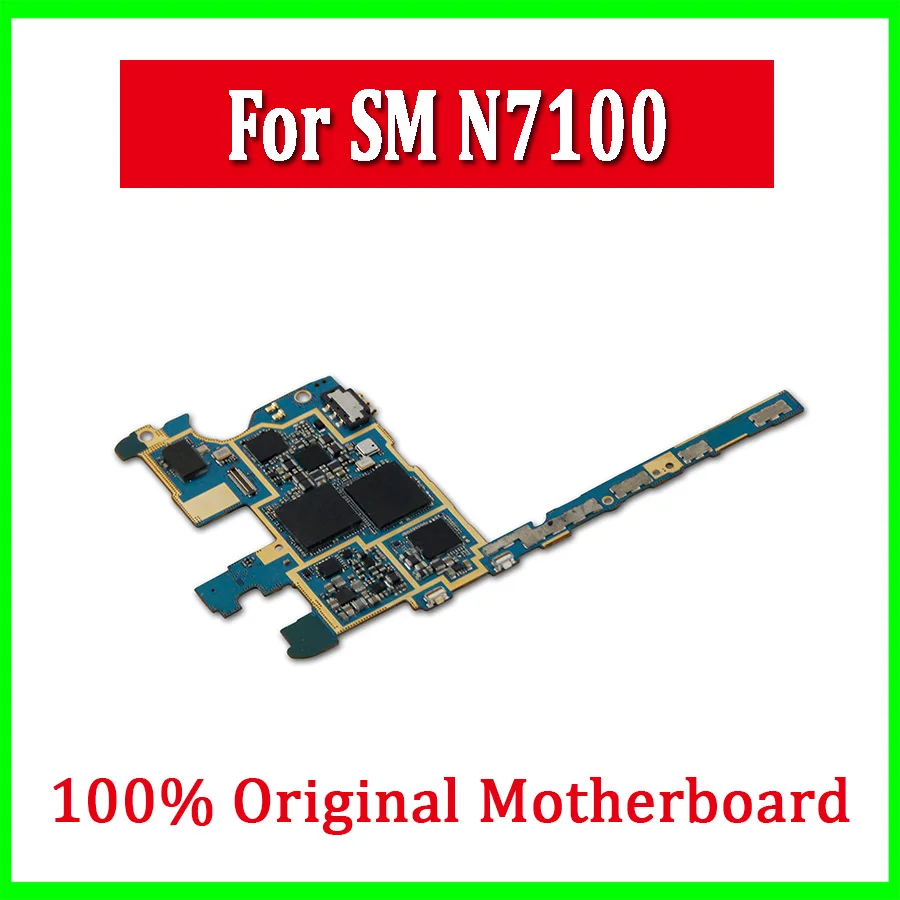 

Europe Version Original Unlocked For Samsung Galaxy Note 2 N7100 motherboard with android system logic board For Galaxy N7100