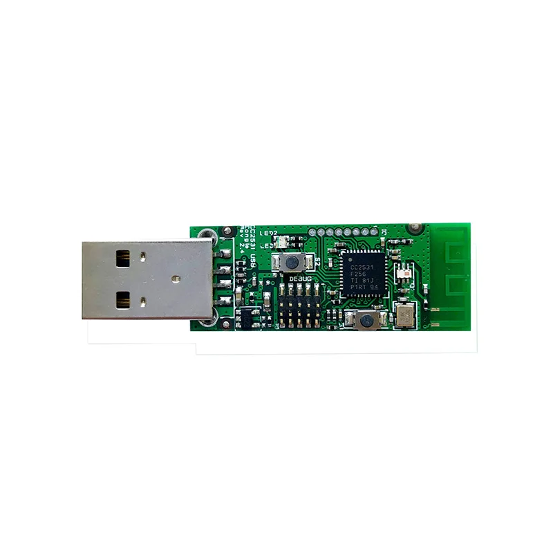 

Wireless Zigbee CC2531 Packet Protocol Analyzer Module Sniffer Bare Development Board USB Interface Dongle Capture Packet Module