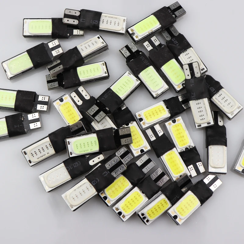 1 шт. T10 194 168 2825 W5W клиновидная запасная реверсивная лампа 12smd COB LED Автомобильный
