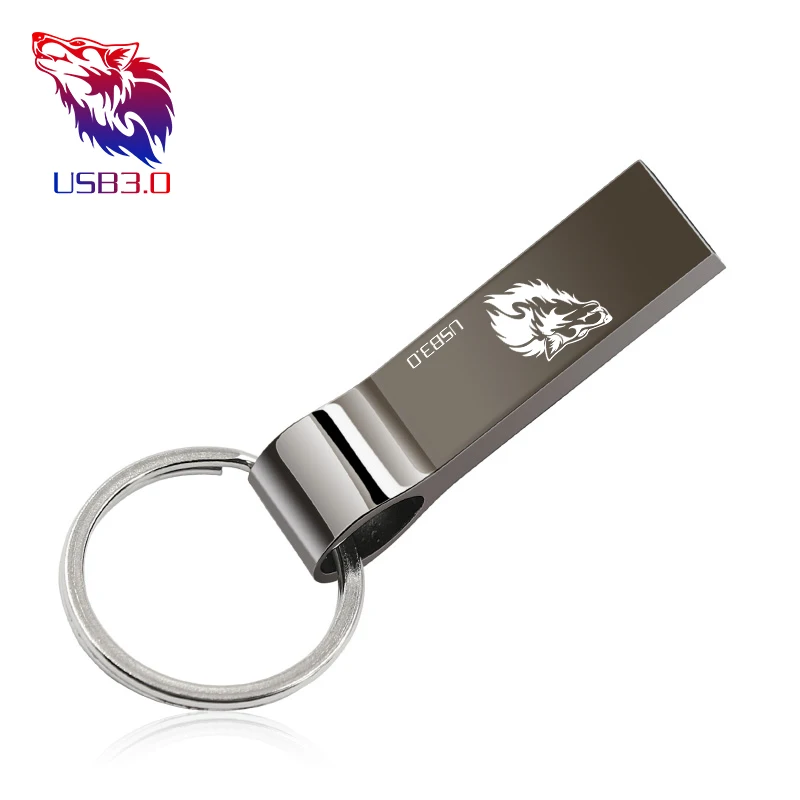 Usb 3 0 флеш накопитель 128 Гб 64 металлический USB брелок для ключей высокоскоростной 32