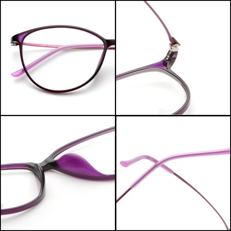 Женские ульсветильник очки из вольфрамовой стали|oculos de grau feminino|eyeglasses womenarmacao oculos |