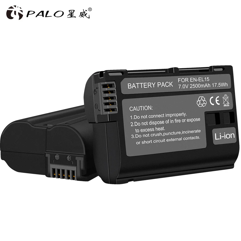 Bateria + 1Pc USB Dual Carregador para