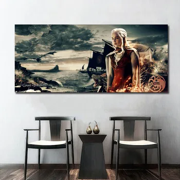 

The Game of Thrones Movie Wall Art Wall Decor Silk Prints Art Poster Paintings For Living Room No Frame