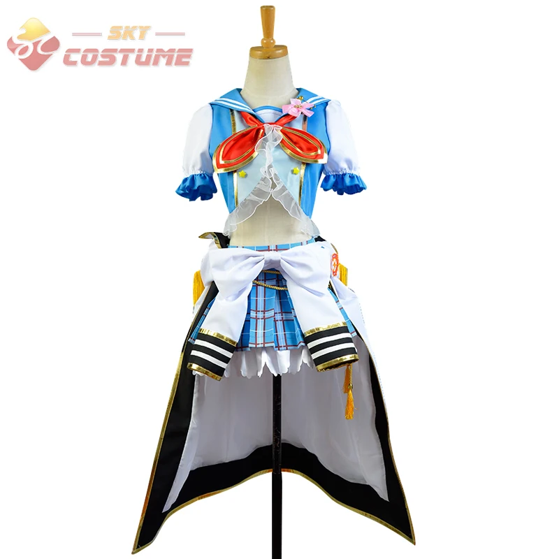 

LoveLive Navy Love Live Nico Yazawa Sailor Costumes Cloak Dress Glove Full Set Anime Halloween Cosplay Costumes For Women Custom