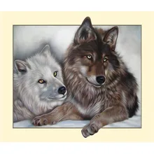 На заказ Алмазная картина eigen foto Птица Животные волк 5d diy Мандала Алмазная картина Полная площадь/круглые фильмы для украшения дома