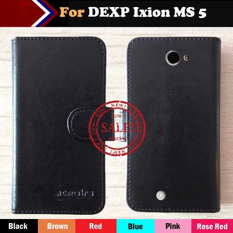 

Factory Price Case For DEXP Ixion MS 5" 5 inch Fashion Dedicated Side Slip Leather Protective Phone Cover Card Slots Wallet Bags