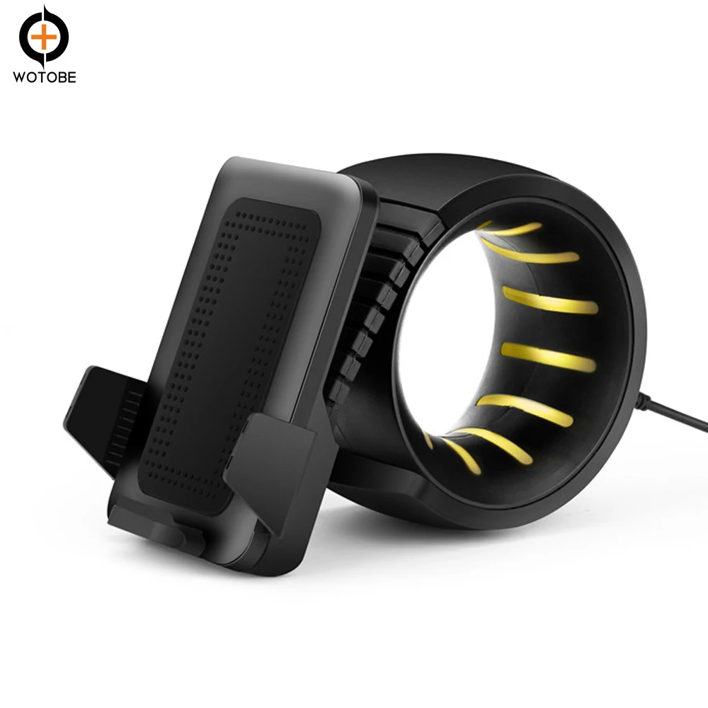 

WOTOBE home products 10W Fast wireless mobile phone charger combo with LED Night lamp