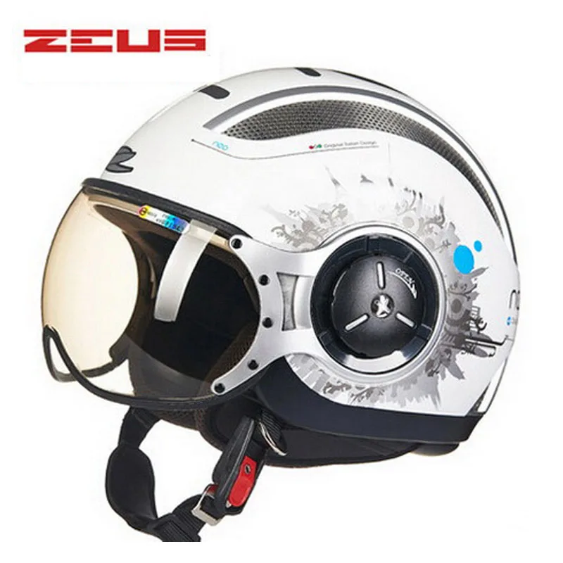 DOT brand ZEUS 218c retro electric motorcycle helmet , motorbike moto