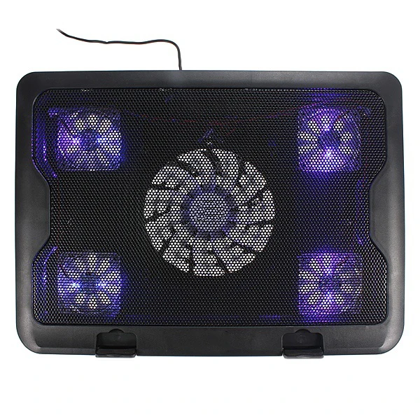 New USB Fans Blue LED Laptop Notebook Cooling Padfan blueblue led fanblue fan AliExpress